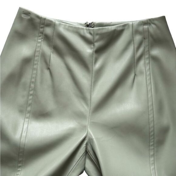 Free People We the Free Real Deal Slit Vegan Pants Size 26 NWT - Picture 3 of 8